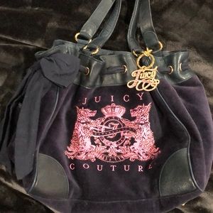Juicy Couture Signature Velour handbag